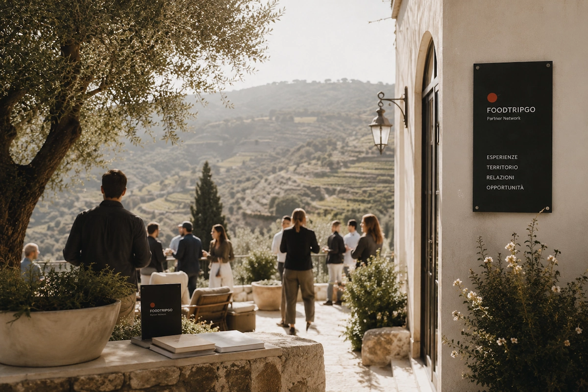 Partner FoodTripGo in un evento territoriale con networking, collaborazioni e valorizzazione di esperienze locali